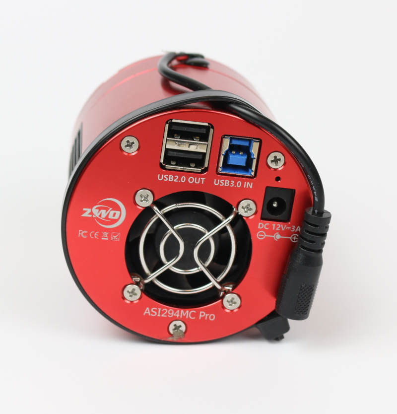 Camera end with ports