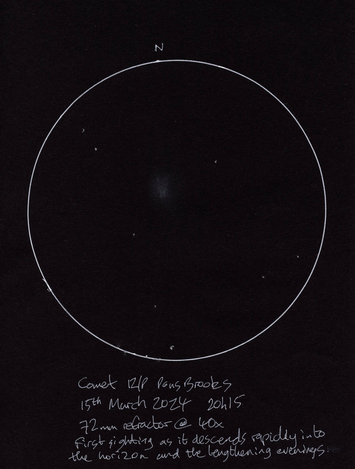 Comet P12/Pons-Brooks