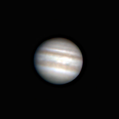 A nice view of Jupiter to finish the evening