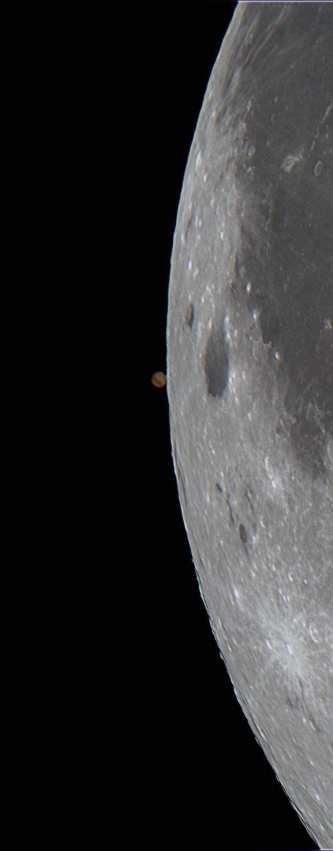 Mars occultation 8th Dec 2022